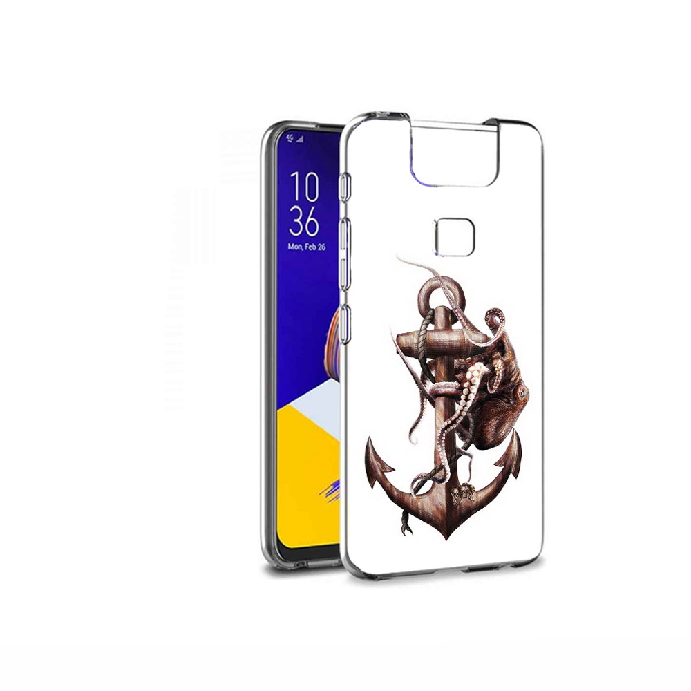 Чехол MyPads Tocco для Asus ZenFone 6 (ZS630KL) ржавый якорь