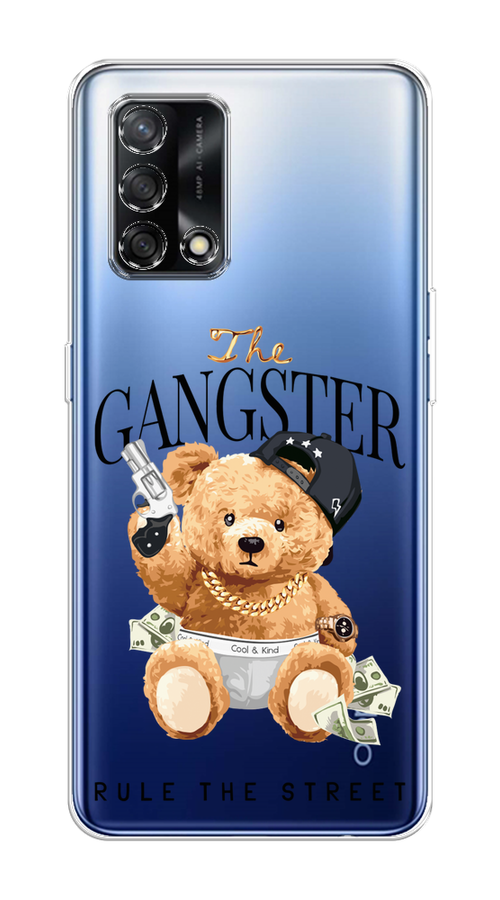 

Чехол на OPPO A74 4G "The Gangster", Бежевый;серый;черный, 256050-6