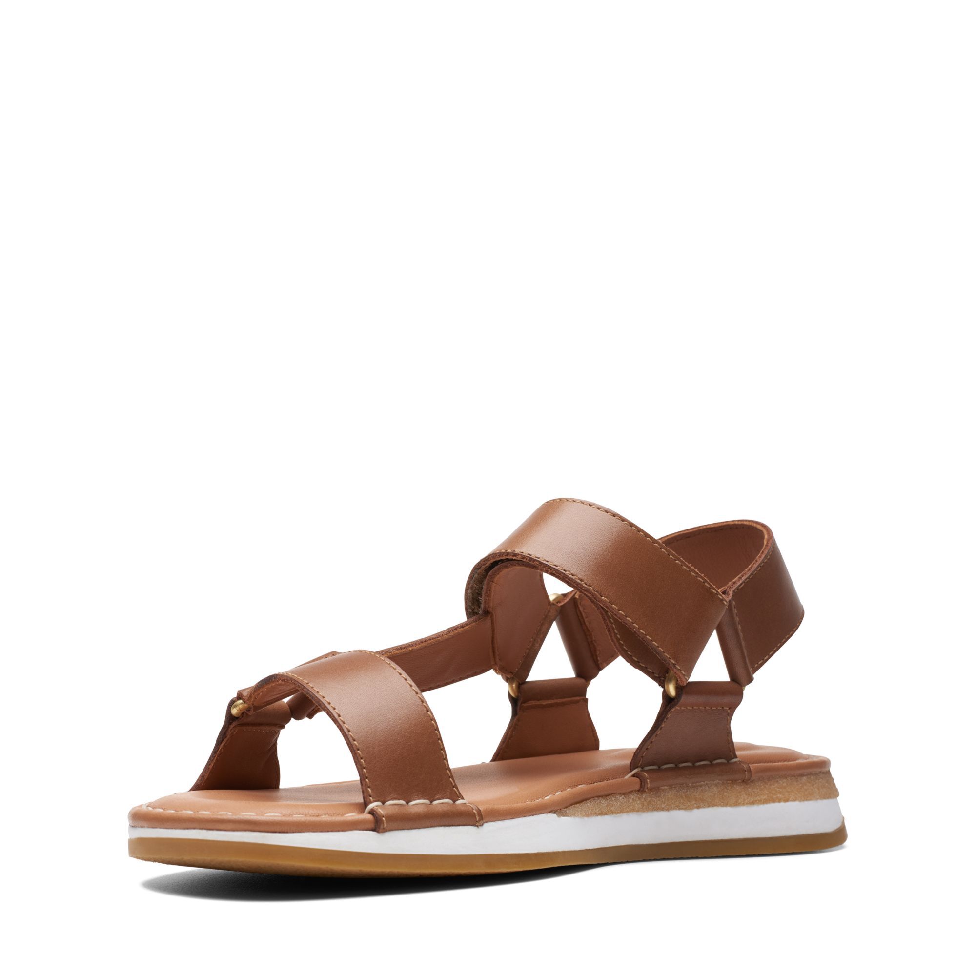 

Сандалии женский Clarks 26170449 коричневые 41.5 EU, Коричневый, 26170449