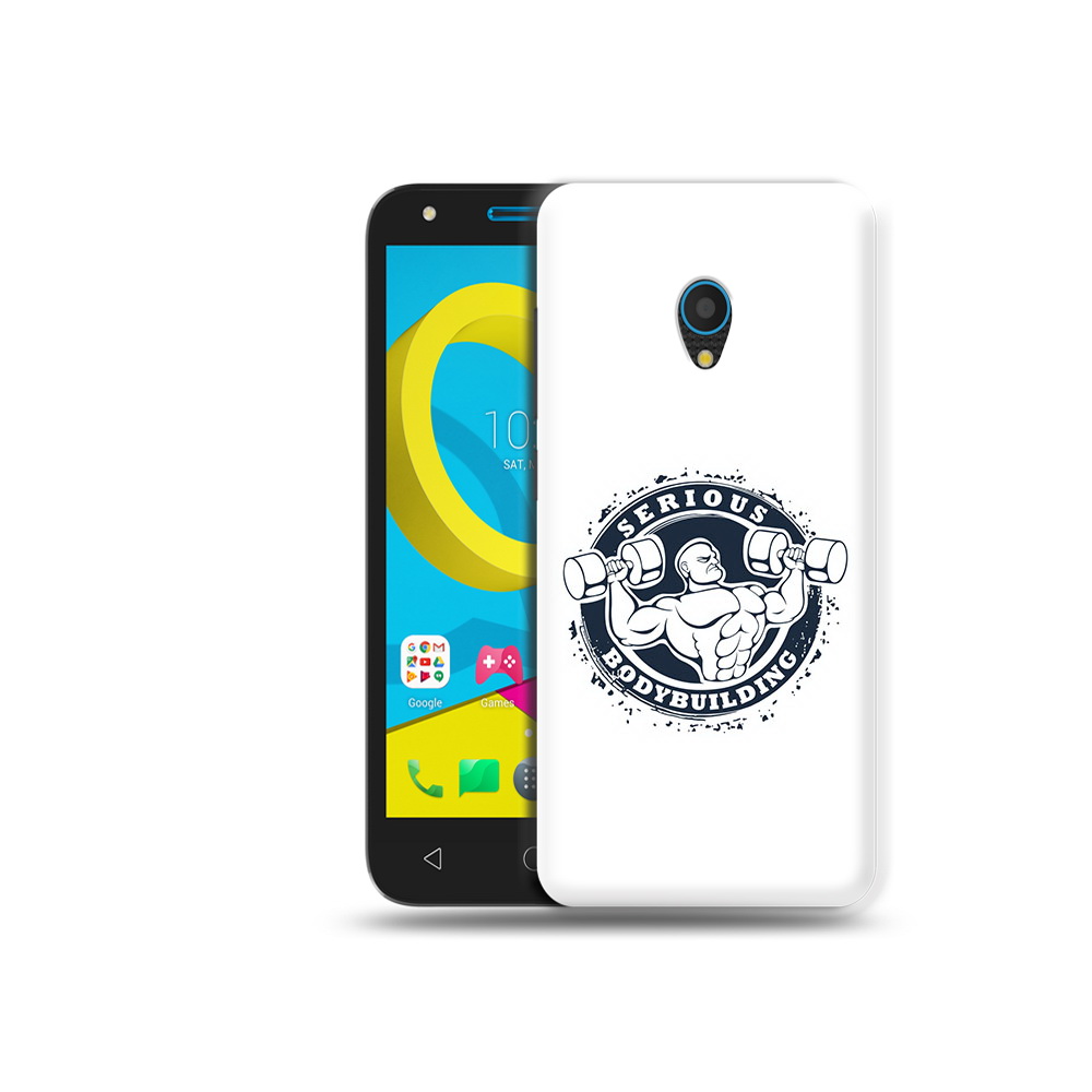 

Чехол MyPads Tocco для Alcatel U5 5047D бодибилдинг воля к победе (PT134046.676.231), Tocco