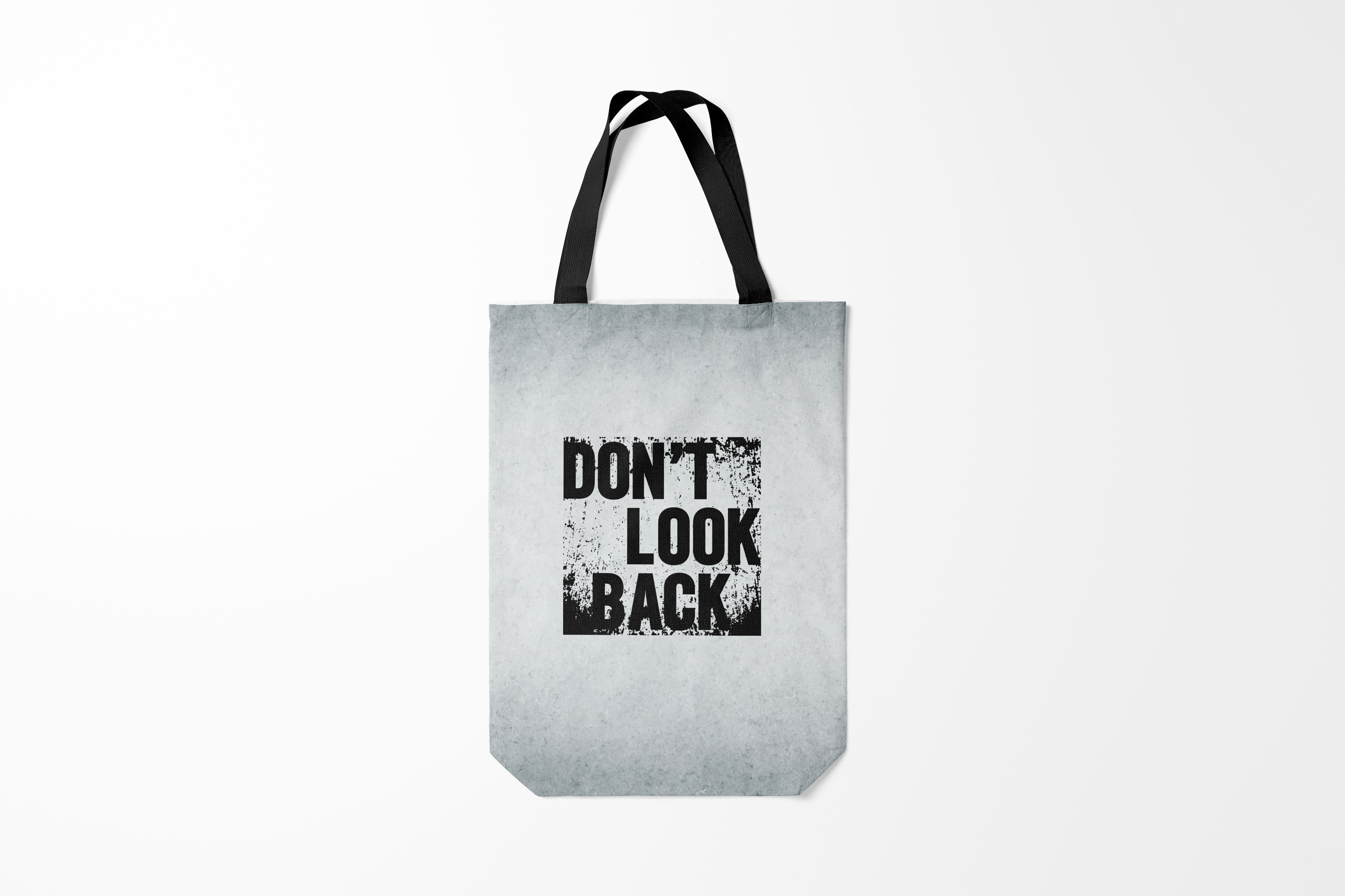 

Сумка шoппер унисекс Burnettie Иностранные Dont look back, серый, Иностранные Dont look back