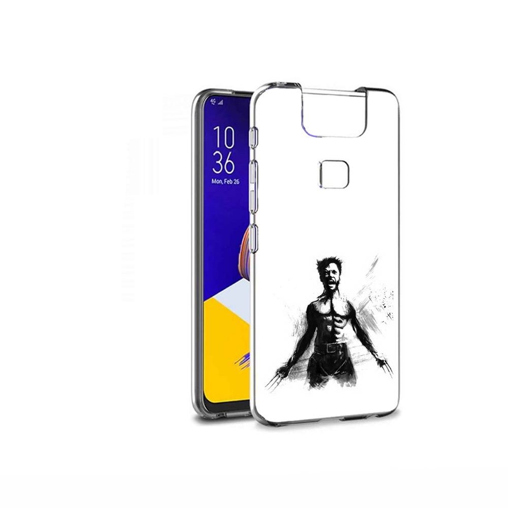 

Чехол MyPads Tocco для Asus ZenFone 6 (ZS630KL) росомаха, Прозрачный, Tocco