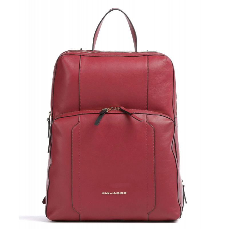 Рюкзак женский Piquadro CA6216W92 красный, 32x40x13 см