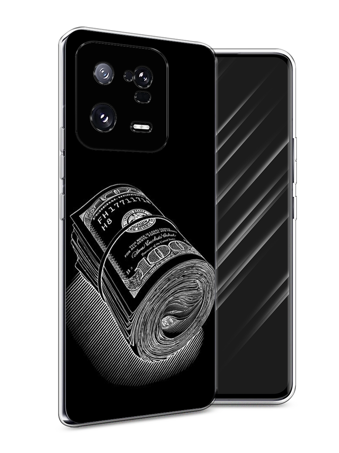 

Чехол Awog на Xiaomi 13 Pro 5G "Кубышка денег", Черный;серебристый, 317350-5