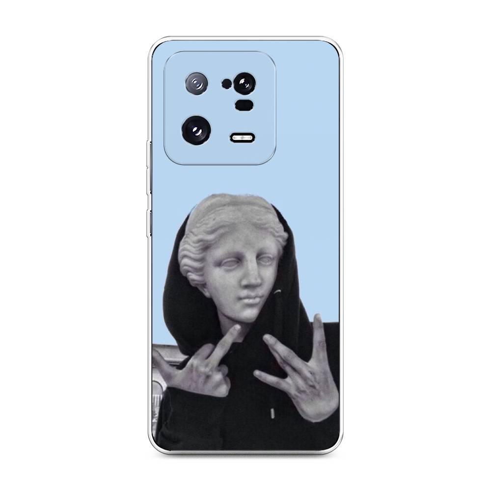 

Чехол Awog на Xiaomi 13 Pro 5G "SWAG статуя", Голубой, 317350-9