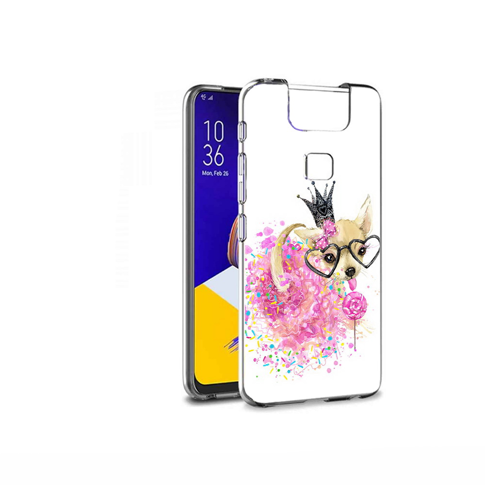 

Чехол MyPads Tocco для Asus ZenFone 6 (ZS630KL) сладкая принцесса, Прозрачный, Tocco