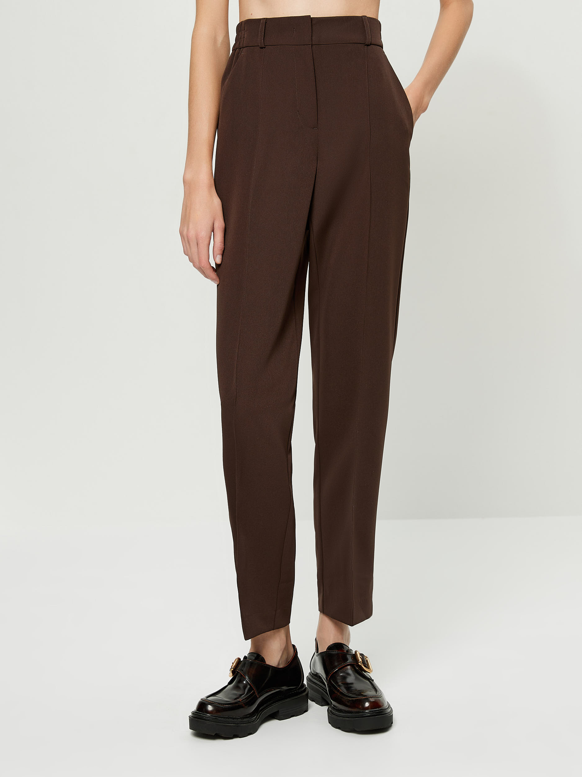 

Брюки женские ZARINA 2368244774-27 коричневые L, 2368244774-27