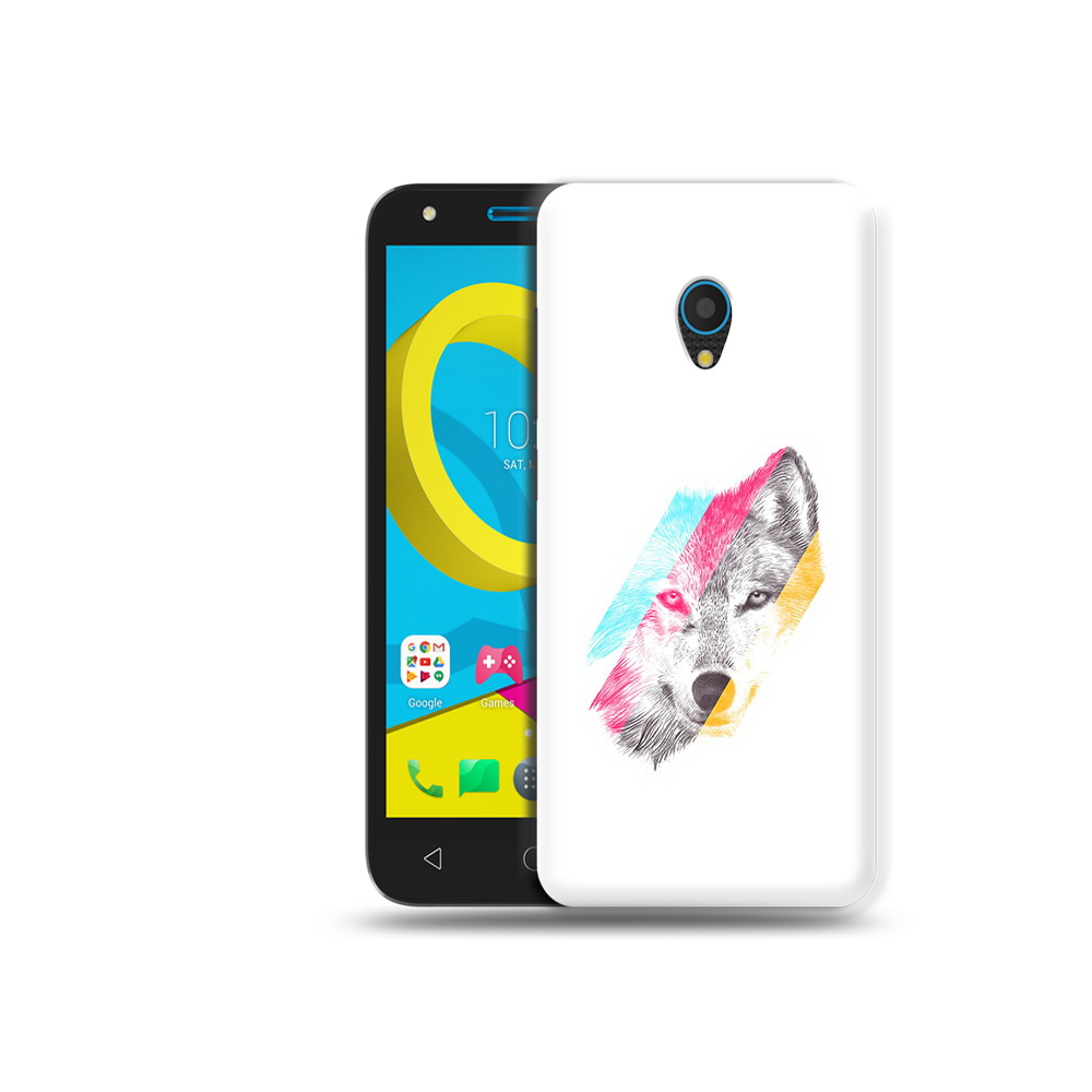 

Чехол MyPads Tocco для Alcatel U5 5047D волк градиент (PT134046.676.268), Tocco