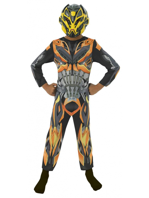 Карнавальный костюм Трансформеры Бамбл Би Rubies 033462/H89109, желтый, размер 110