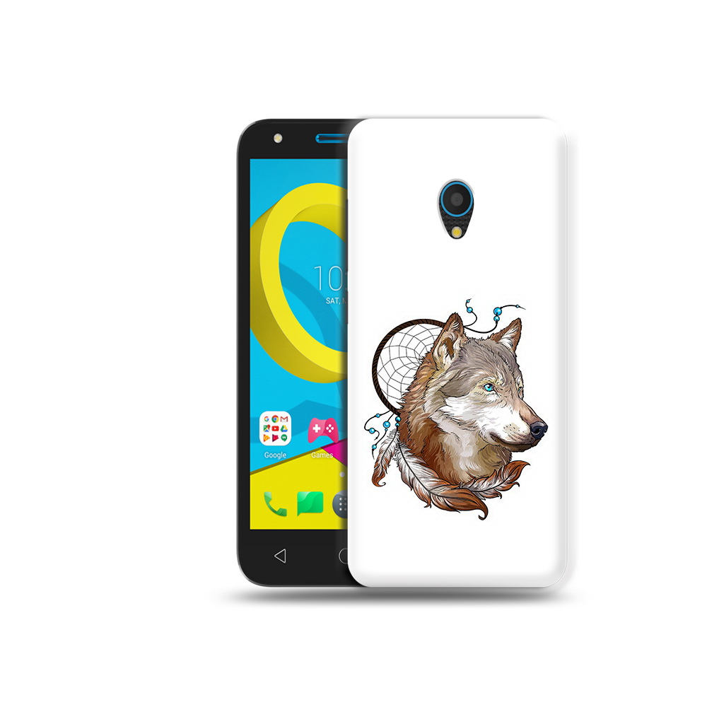 

Чехол MyPads Tocco для Alcatel U5 5047D волк и ловец снов (PT134046.676.269), Tocco