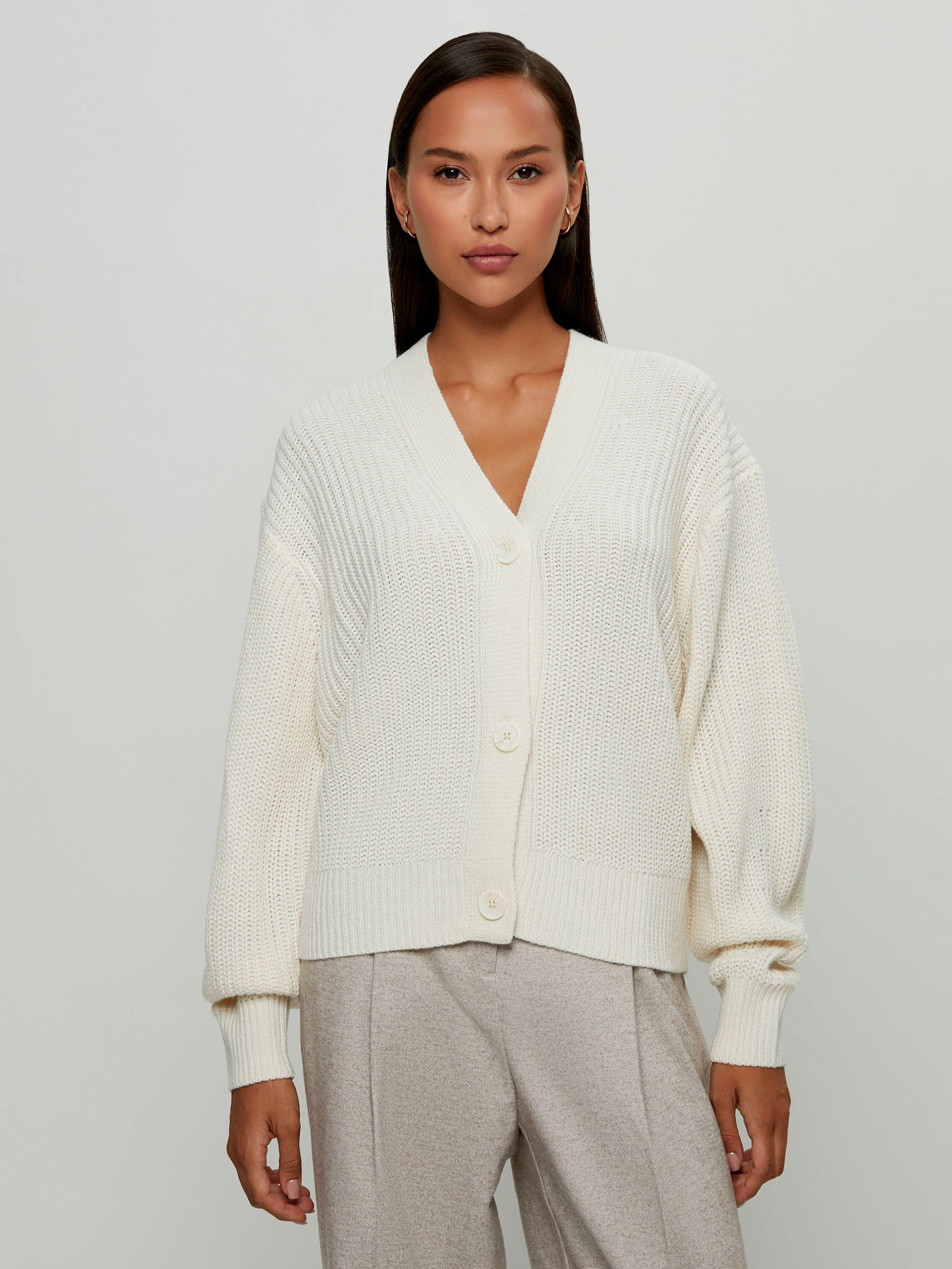 

Кардиган женский ZARINA 2368628828-2 белый M, 2368628828-2