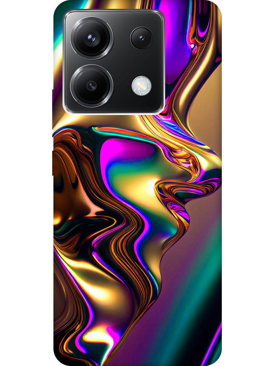 

Силиконовый чехол на Xiaomi Redmi Note 13 Pro 5G / Poco X6 5G с принтом 875602, Прозрачный;золотистый;фиолетовый, 779827931