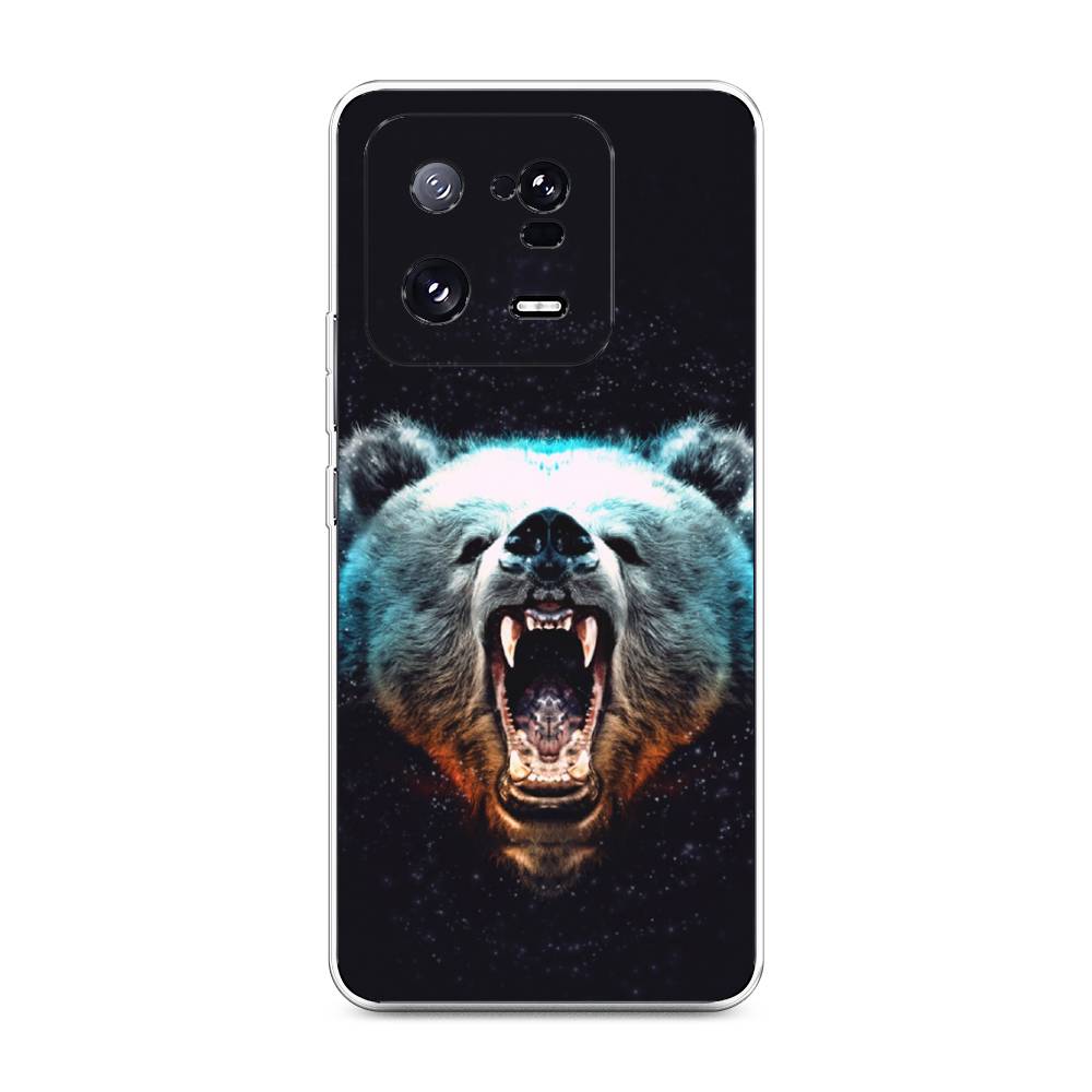 

Чехол Awog на Xiaomi 13 Pro 5G "Медведь", Коричневый;голубой;черный, 317350-2