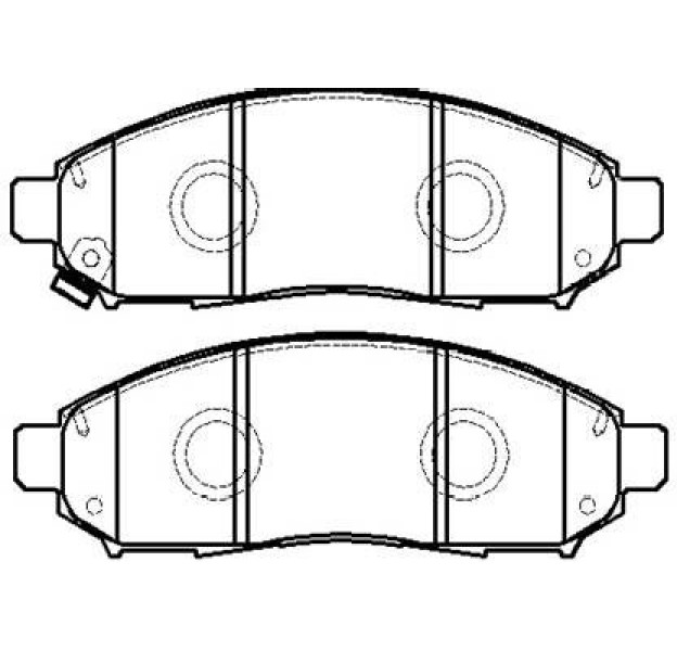 

Тормозные колодки HSB hp5173
