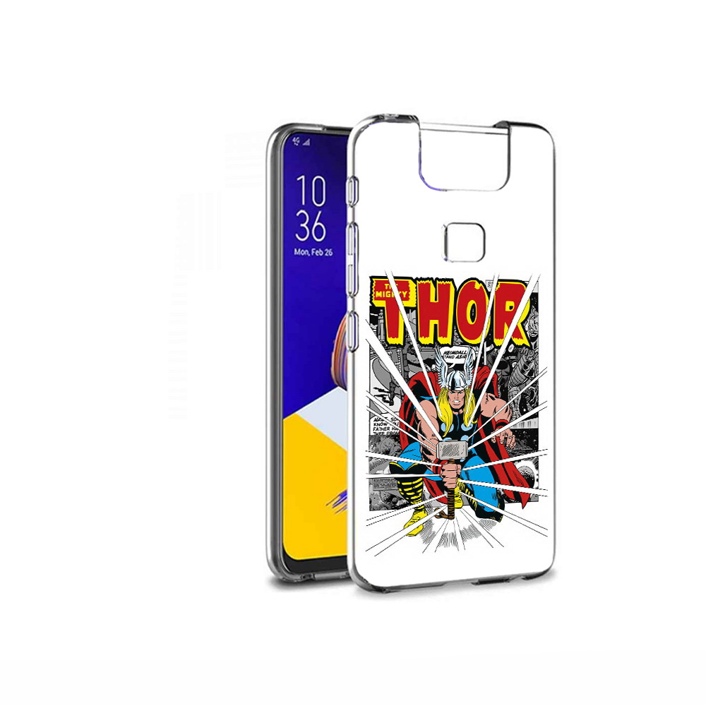 

Чехол MyPads Tocco для Asus ZenFone 6 (ZS630KL) тор рисунок, Прозрачный, Tocco