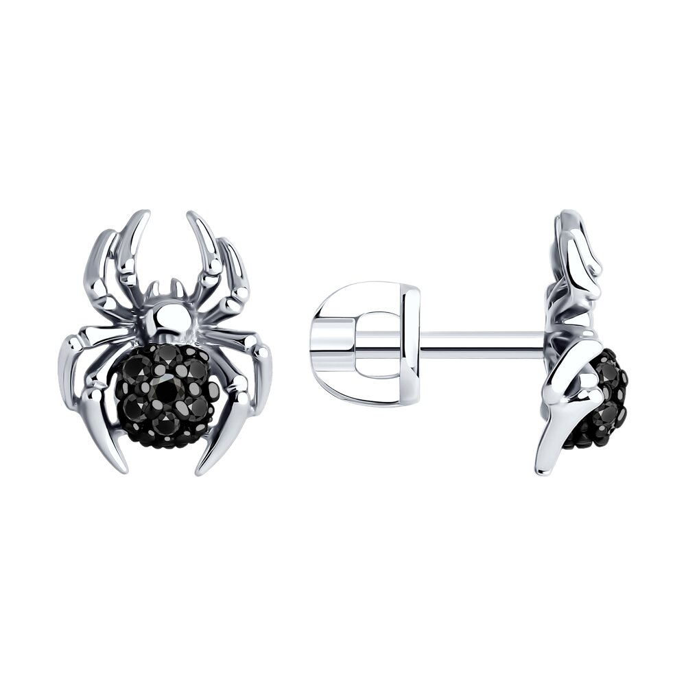 

Серьги из серебра SOKOLOV 94026705, фианит, 94026705