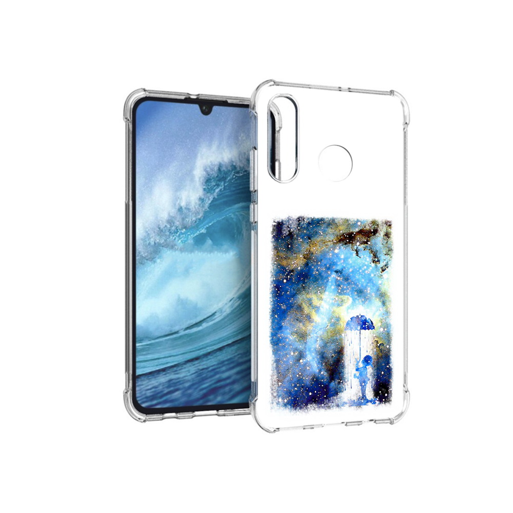 

Чехол MyPads Tocco для Huawei P30 Lite мальчик в небе, Прозрачный, Tocco