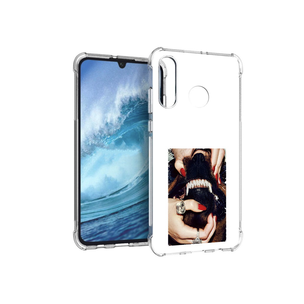 

Чехол MyPads Tocco для Huawei P30 Lite маникюр, Прозрачный, Tocco