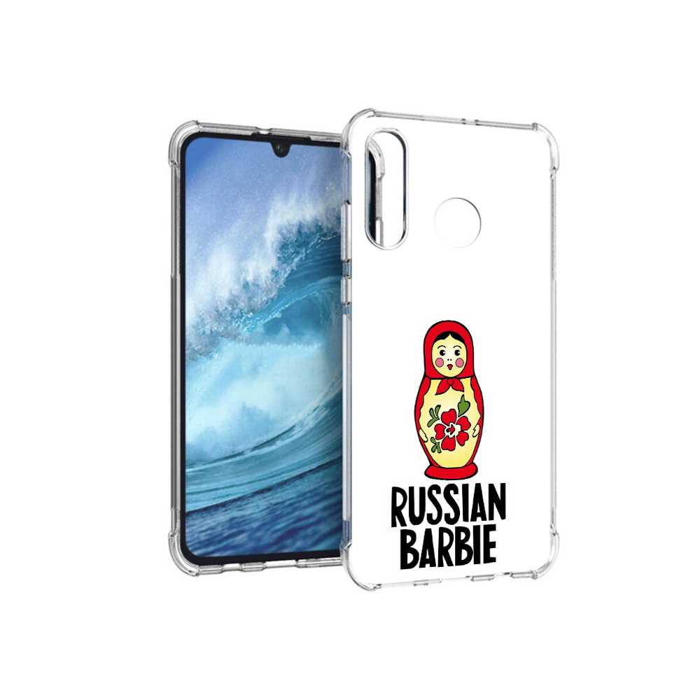 

Чехол MyPads Tocco для Huawei P30 Lite матрешка, Прозрачный, Tocco