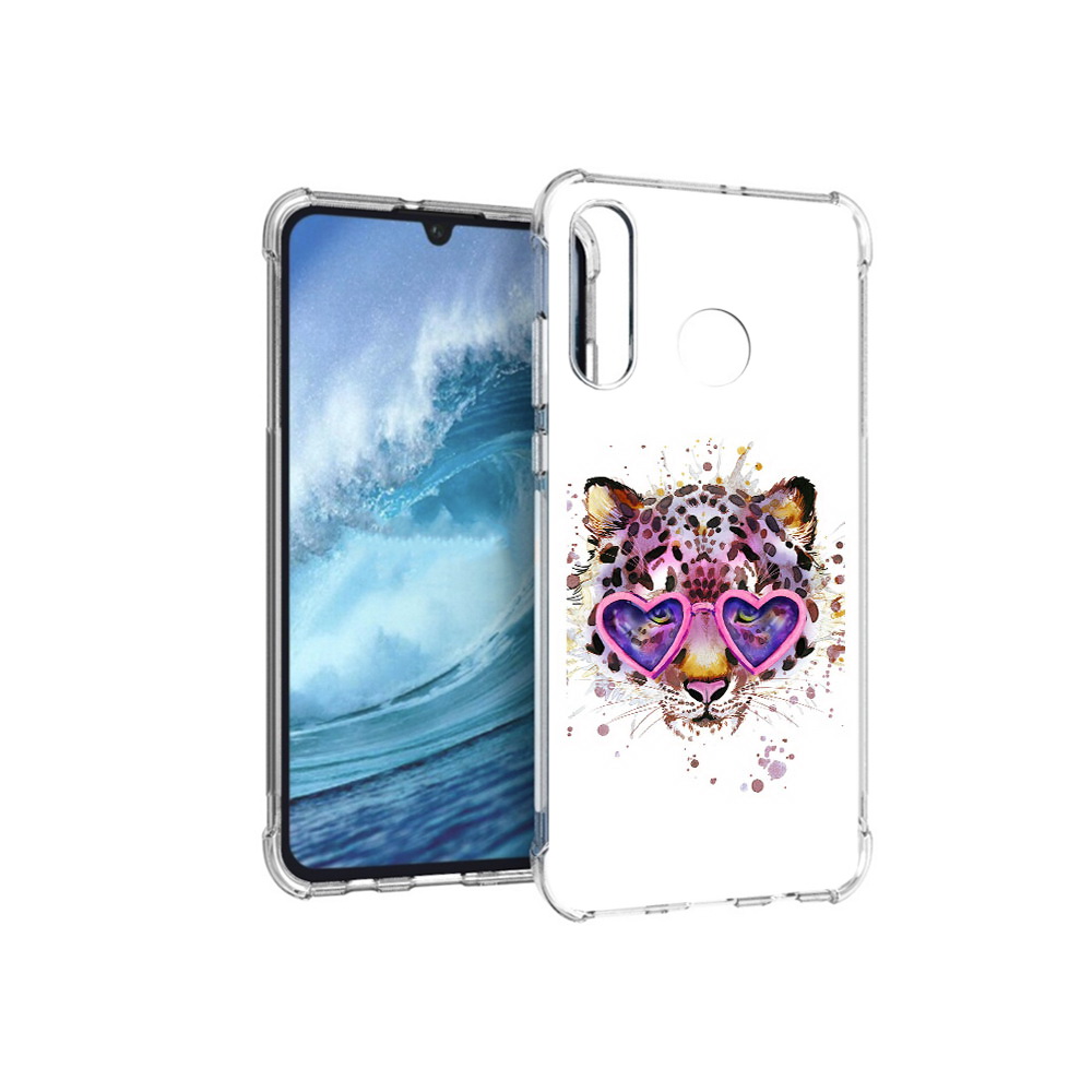 

Чехол MyPads Tocco для Huawei P30 Lite модный леопард, Прозрачный, Tocco