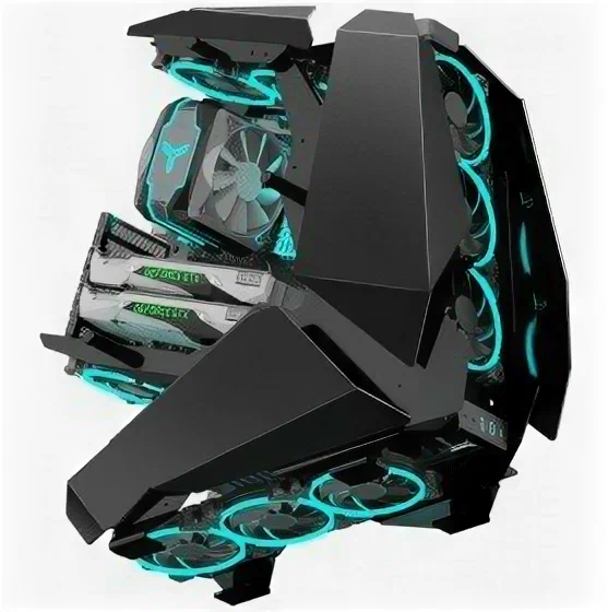 

Корпус компьютерный ATX/ JONSBO MOD 5, Black, Mod Gaming ATX case, MOD 5 Black