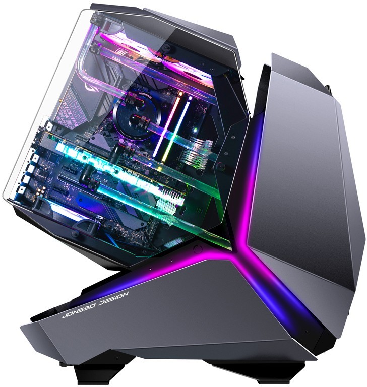 

Корпус компьютерный ATX/ JONSBO MOD 5, Grey, Mod Gaming ATX case, MOD 5 Grey