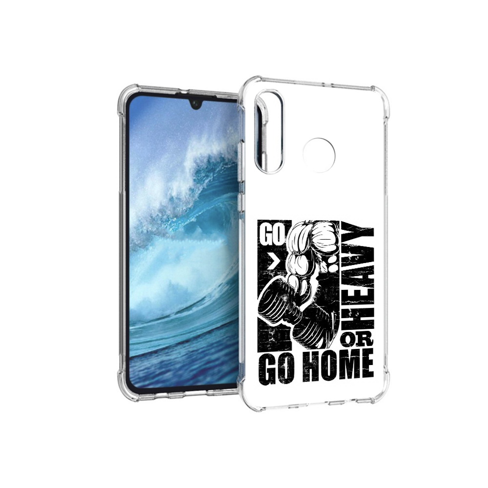 

Чехол MyPads Tocco для Huawei P30 Lite накаченные руки, Прозрачный, Tocco