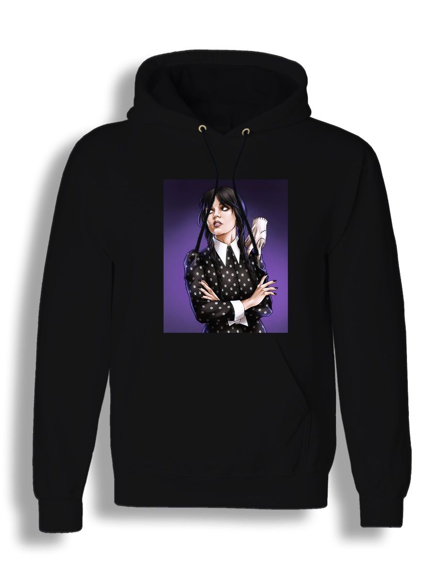 

Худи унисекс СувенирShop Wednesday/Уэнсдэй/Венсдей 34 черное S, Черный, "Wednesday/Уэнсдэй/Венсдей" 34