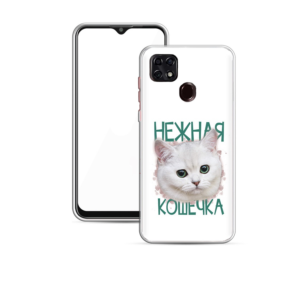 Чехол MyPads Tocco для ZTE Blade 20 Smart нежная кошечка (PT226940.456.520)