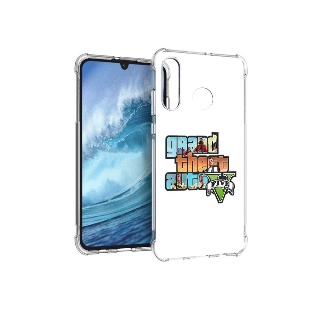 

Чехол MyPads Tocco для Huawei P30 Lite ГТА, Прозрачный, Tocco