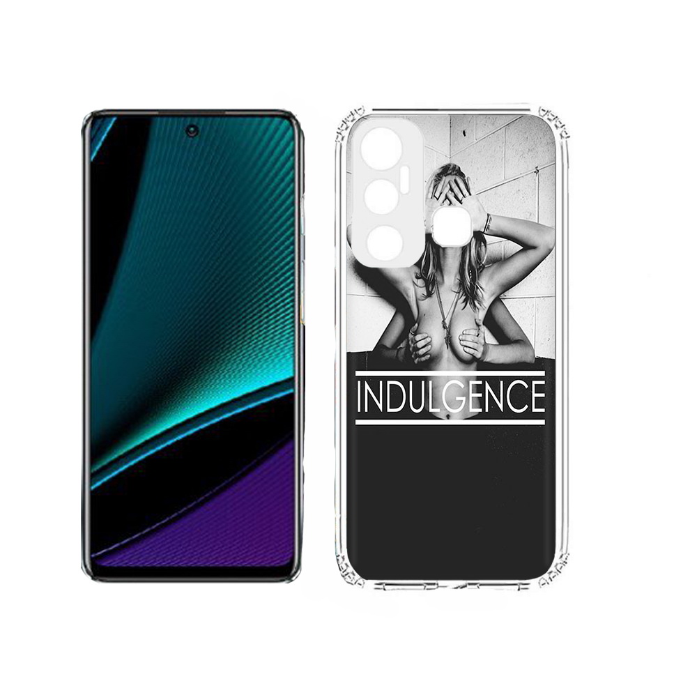 

Чехол MyPads Tocco для Infinix Hot 11s Страсть, Прозрачный, Tocco