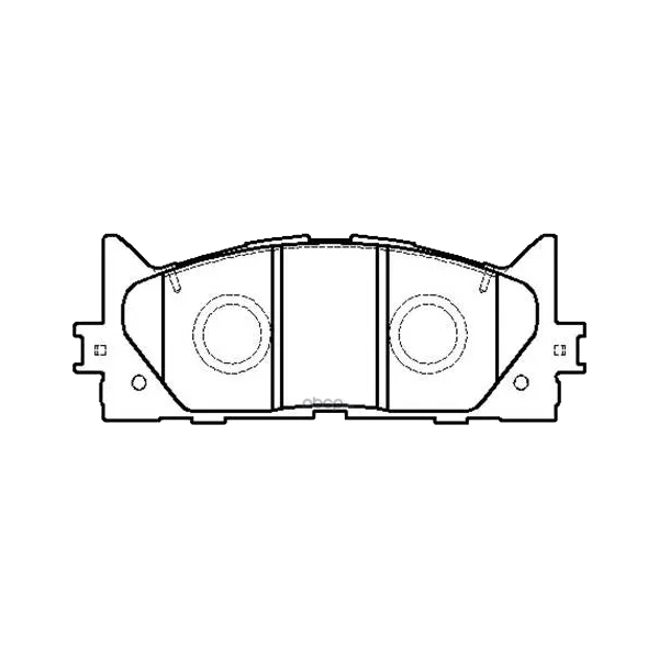 

Тормозные колодки HSB hp5242