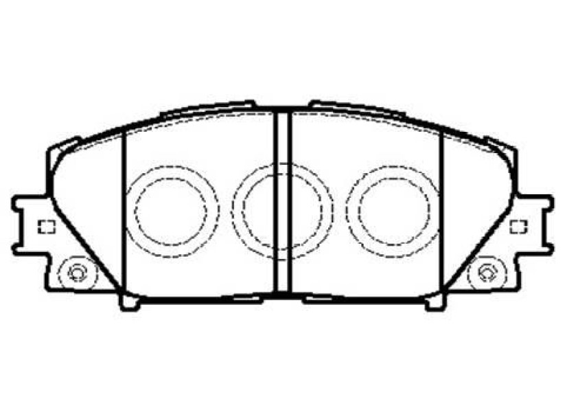 

Тормозные колодки HSB hp5245