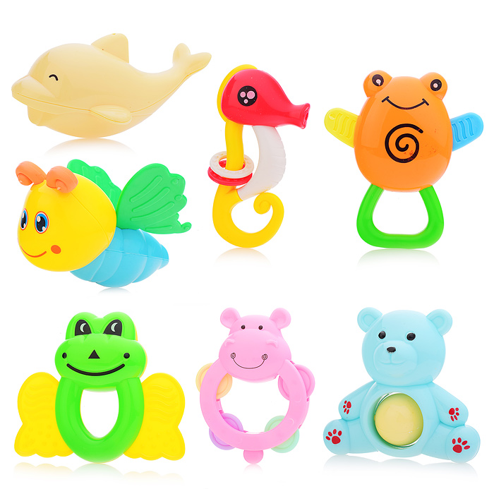 

Набор погремушек 355-5 в пакете