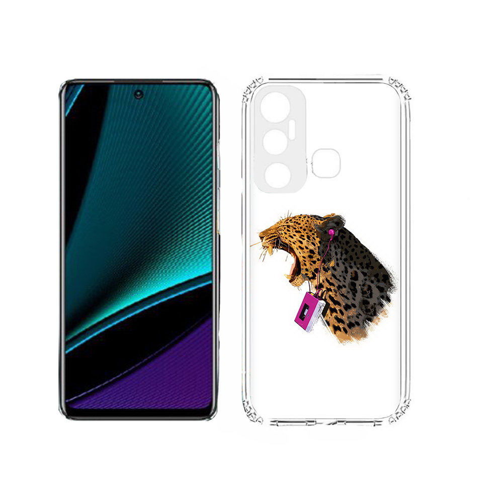 

Чехол MyPads Tocco для Infinix Hot 11s MP3, Прозрачный, Tocco