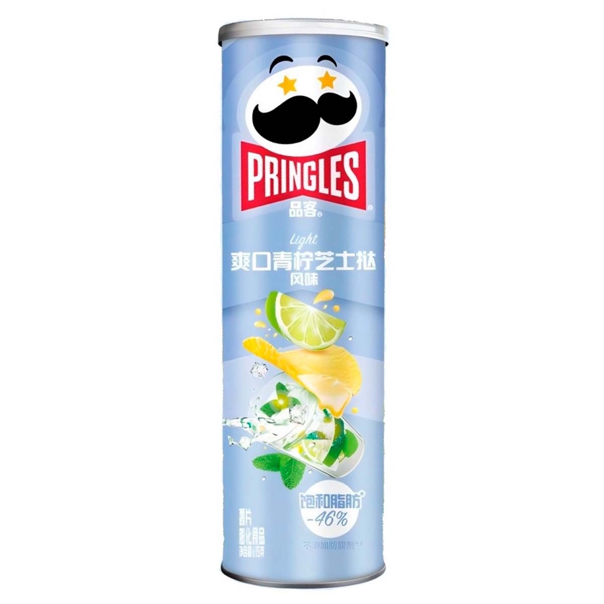 

Чипсы картофельные Pringles Refreshing Lime Cheese со вкусом лайма и сыра, 115 г