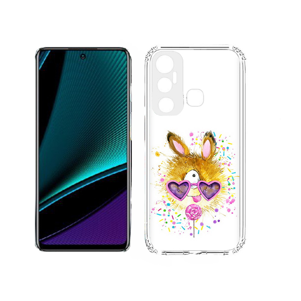 

Чехол MyPads Tocco для Infinix Hot 11s Чупя, Прозрачный, Tocco