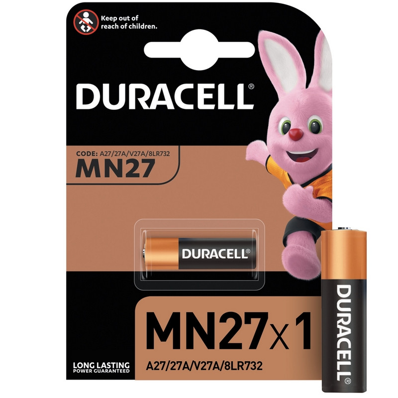 

Элемент Питания! A27 Mn27 12v (1шт) 01915 DURACELL арт. 5000394023352