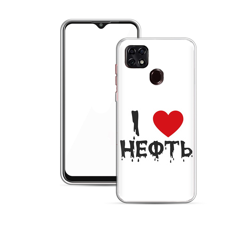 

Чехол MyPads Tocco для ZTE Blade 20 Smart нефть (PT226940.456.522), Прозрачный, Tocco