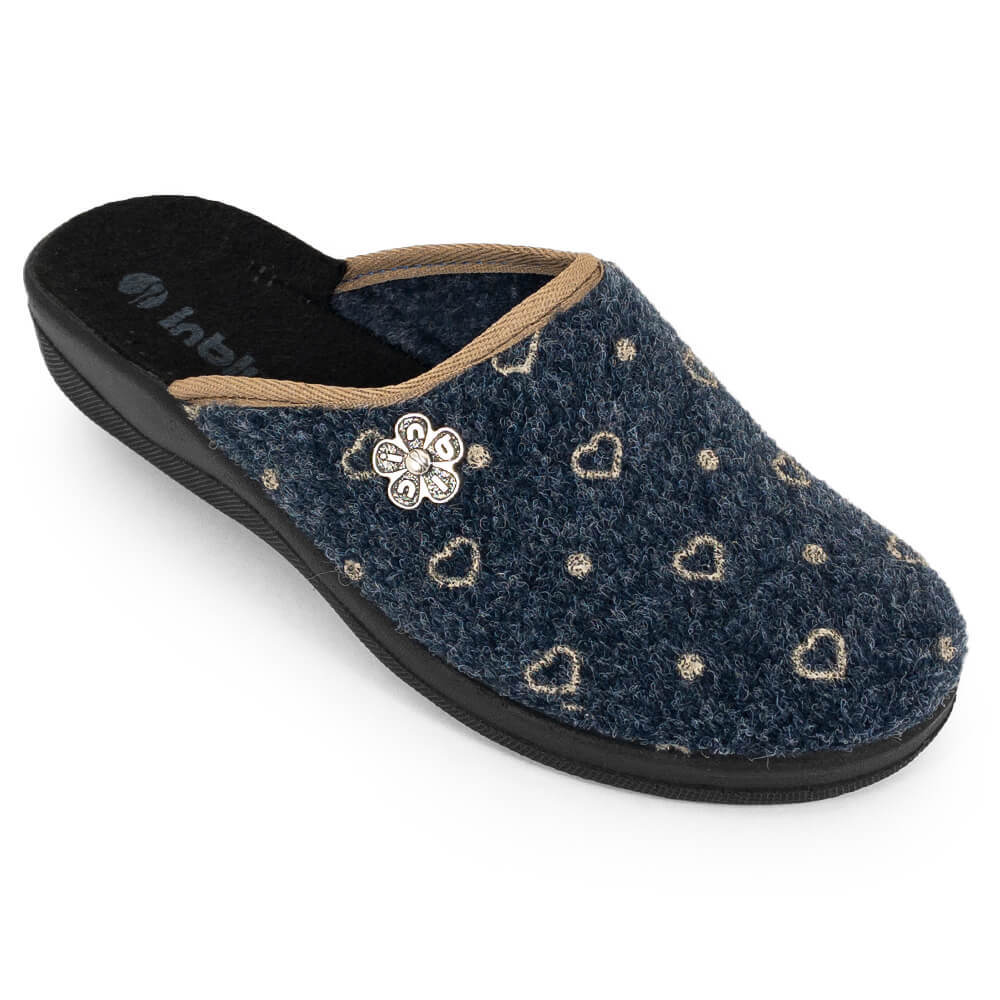 

Тапочки женские Inblu 342229436 синие 41 RU, 342229436