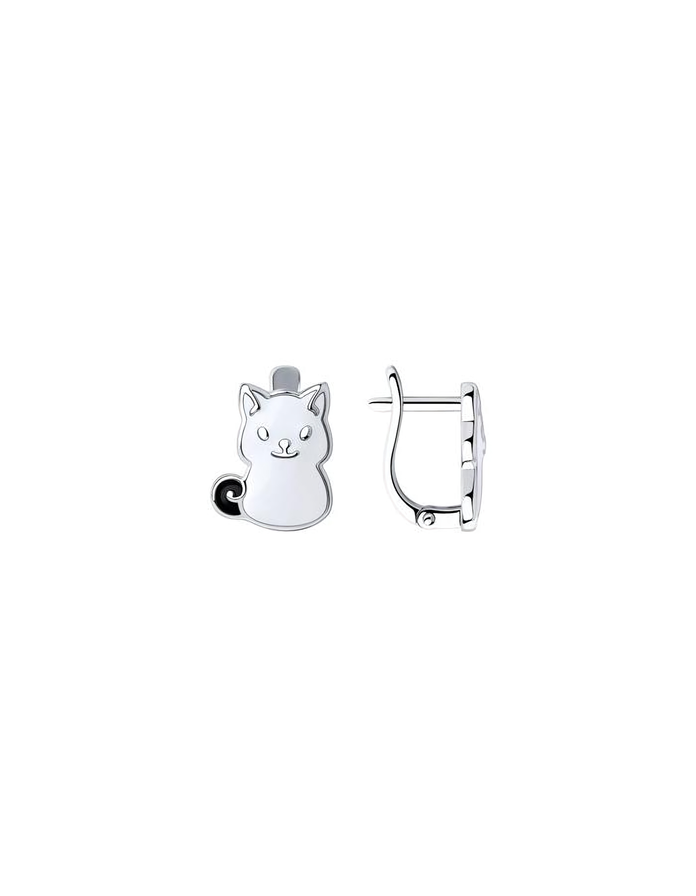 

Серьги из серебра TEO MAORI 894024212, эмаль, 894024212