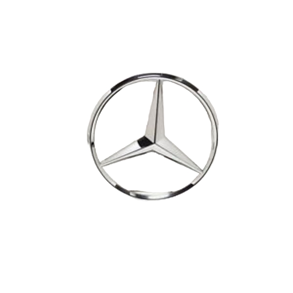 

Эмблема Mercedes MERCEDES-BENZ арт. 8171016, Серебристый