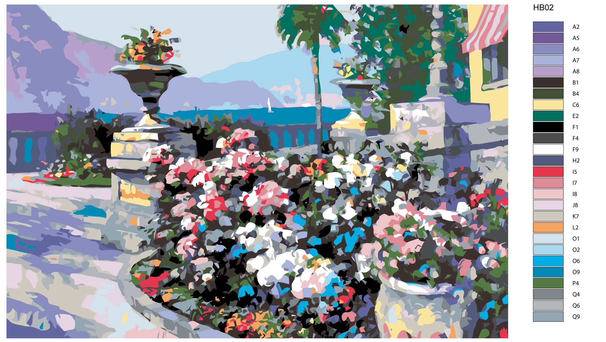

Картина по номерам, Живопись по номерам, 80 x 120, HB02, HB02