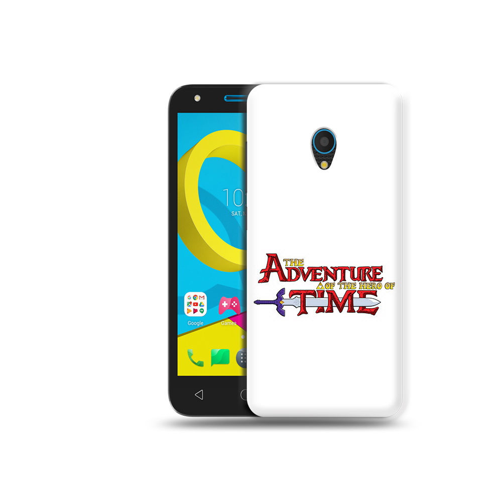 

Чехол MyPads Tocco для Alcatel U5 5047D время приключений логотип (PT134046.676.275), Tocco