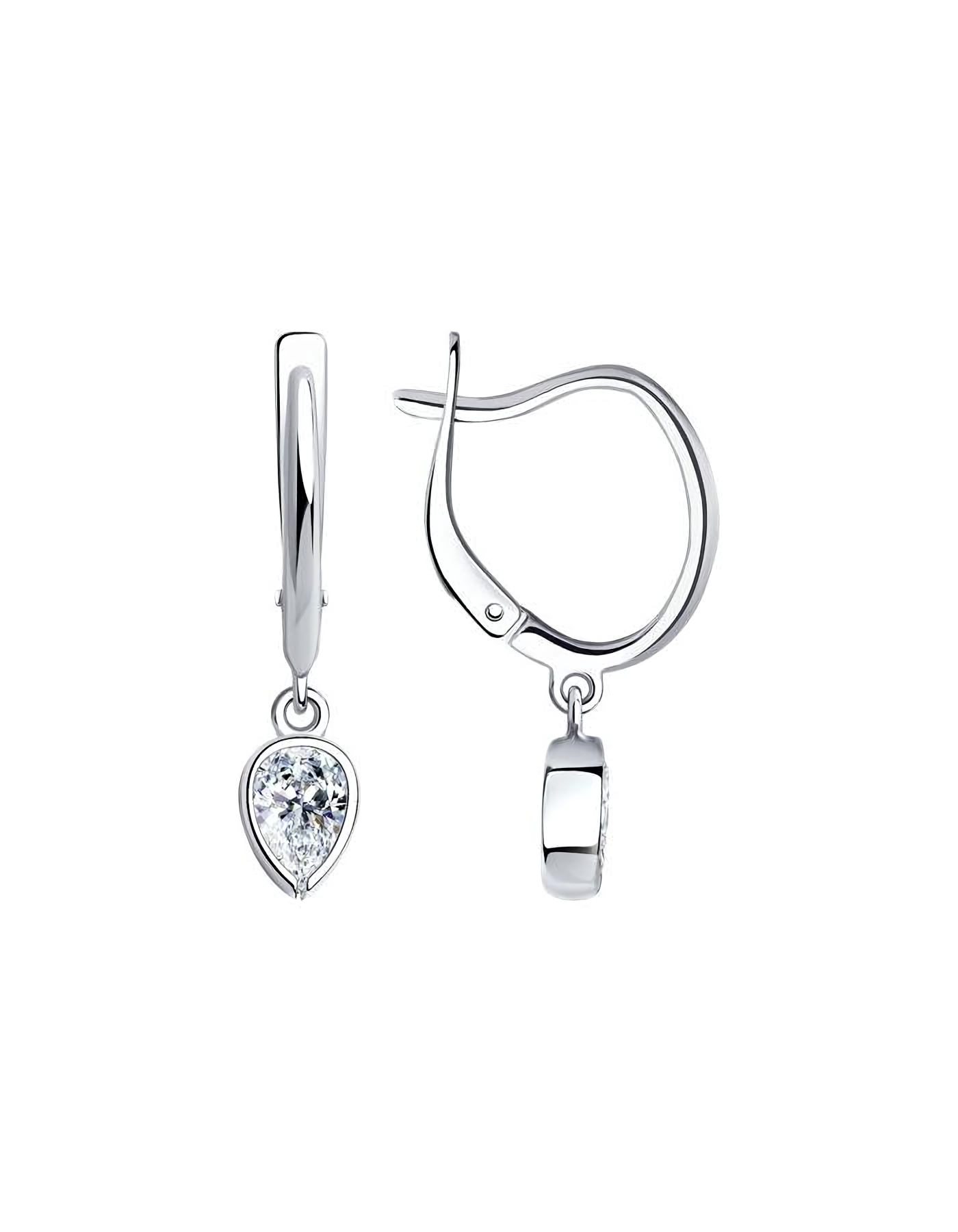 

Серьги из серебра TEO MAORI 894025202, фианит, 894025202