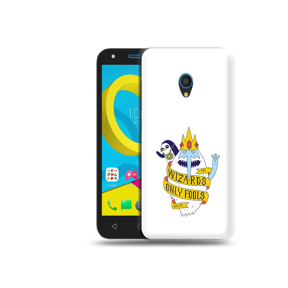 

Чехол MyPads Tocco для Alcatel U5 5047D время приключений снежный король, Tocco