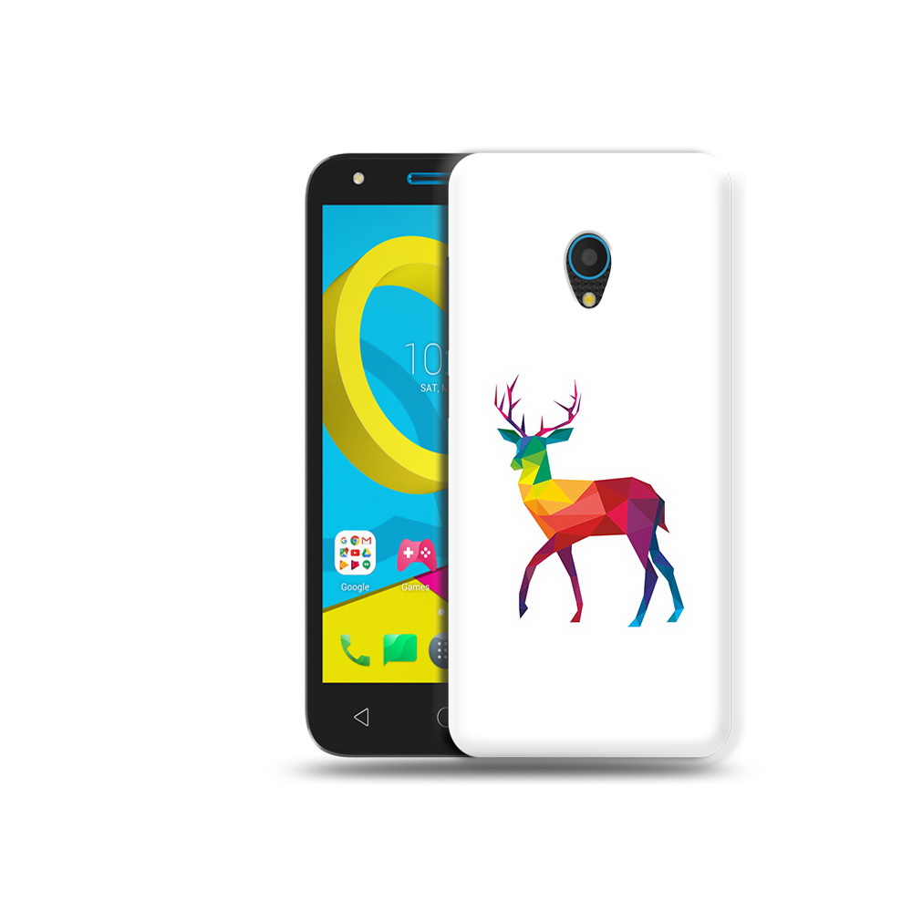 

Чехол MyPads Tocco для Alcatel U5 5047D геометрический олень (PT134046.676.286), Tocco