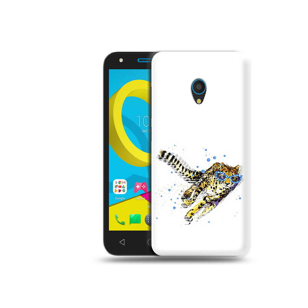 

Чехол MyPads Tocco для Alcatel U5 5047D гепард в очках (PT134046.676.287), Tocco