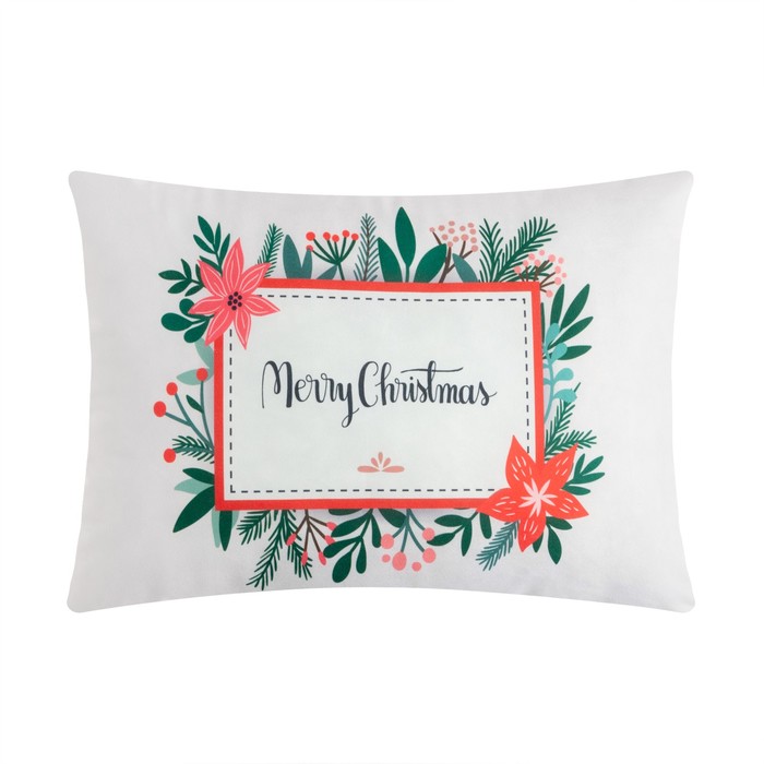 

Подушка Этель Merry Christmas 60*40 см, 100% п/э