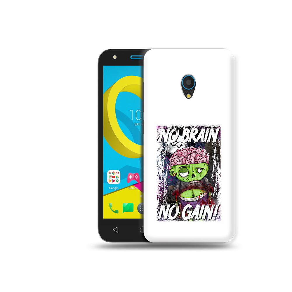 

Чехол MyPads Tocco для Alcatel U5 5047D глупый зомби (PT134046.676.289), Tocco